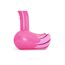 Pinker Flamingo Wassersprinkler, Nahaufnahme Fuß