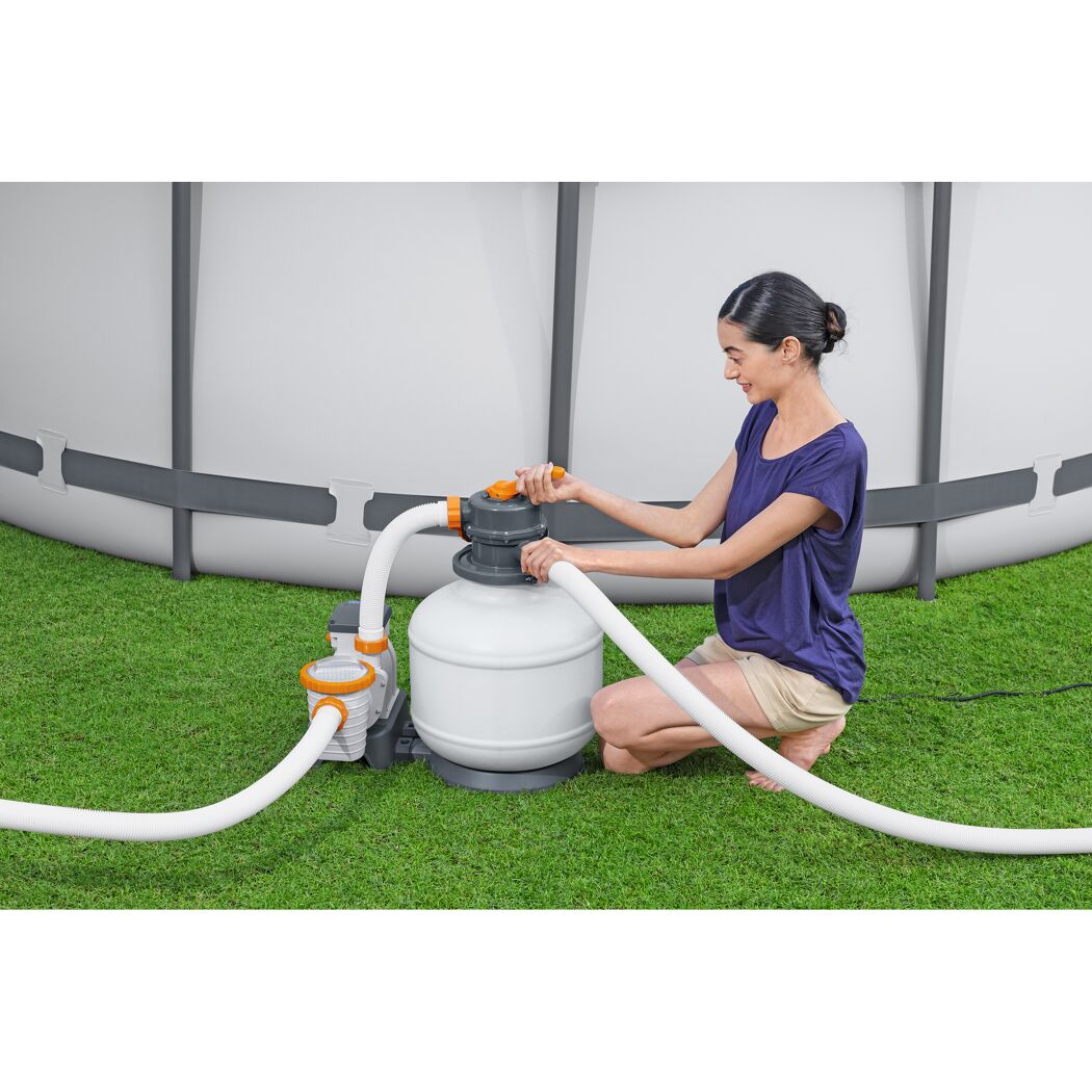 Sandfilteranlage 5.678 l/h 230 W mit Zeitschaltuhr