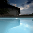 LED-Projektor für Holzpools weiß Ø 22 x 5 cm