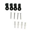 Spalier-Halter-Set grün 4 Stück