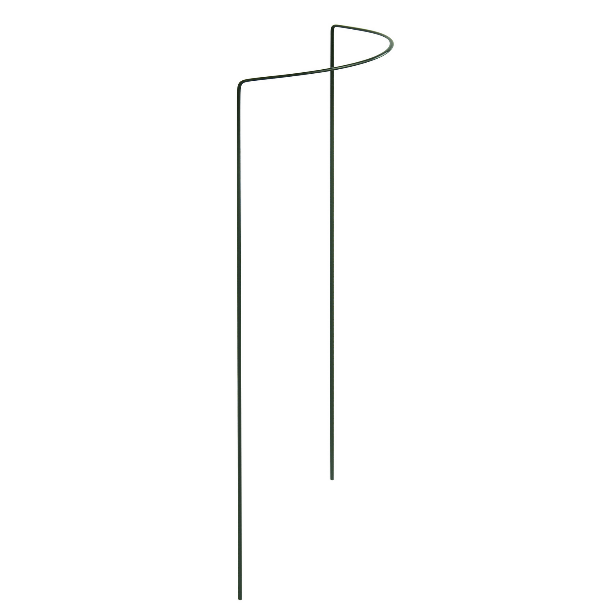 Strauchstütze Stahl beschichtet grün 70 x 40 cm