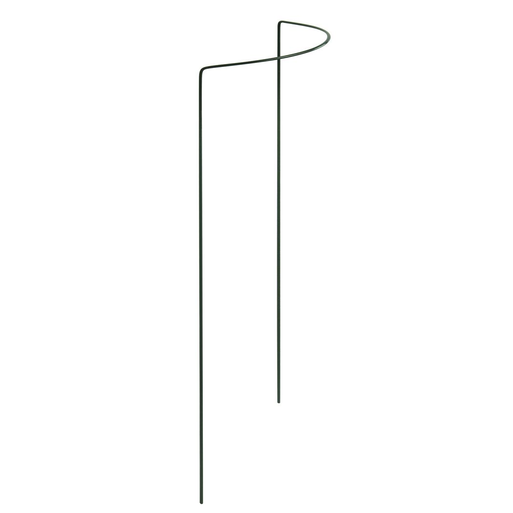 Strauchstütze Stahl beschichtet grün 70 x 40 cm