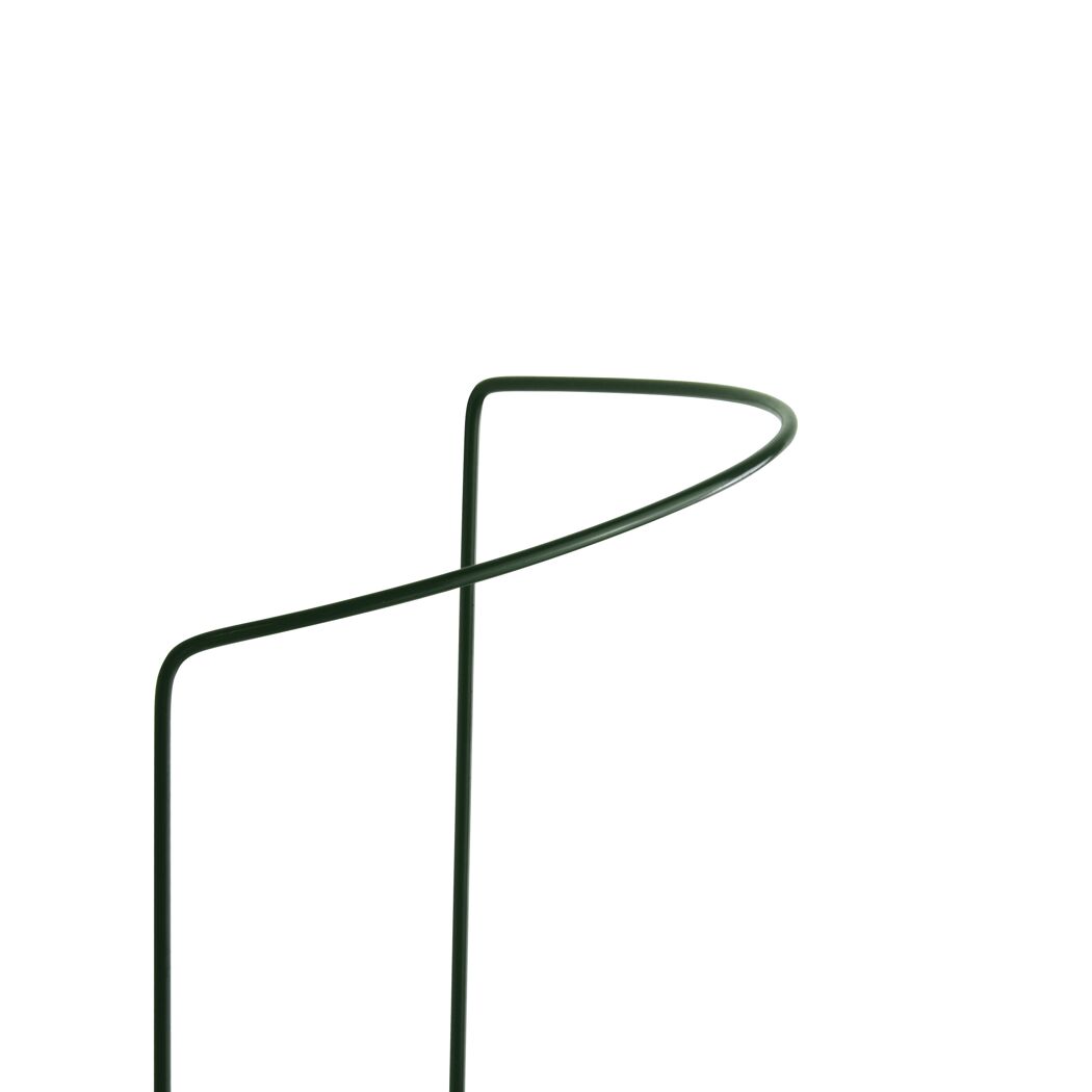 Strauchstütze Stahl beschichtet grün 70 x 40 cm