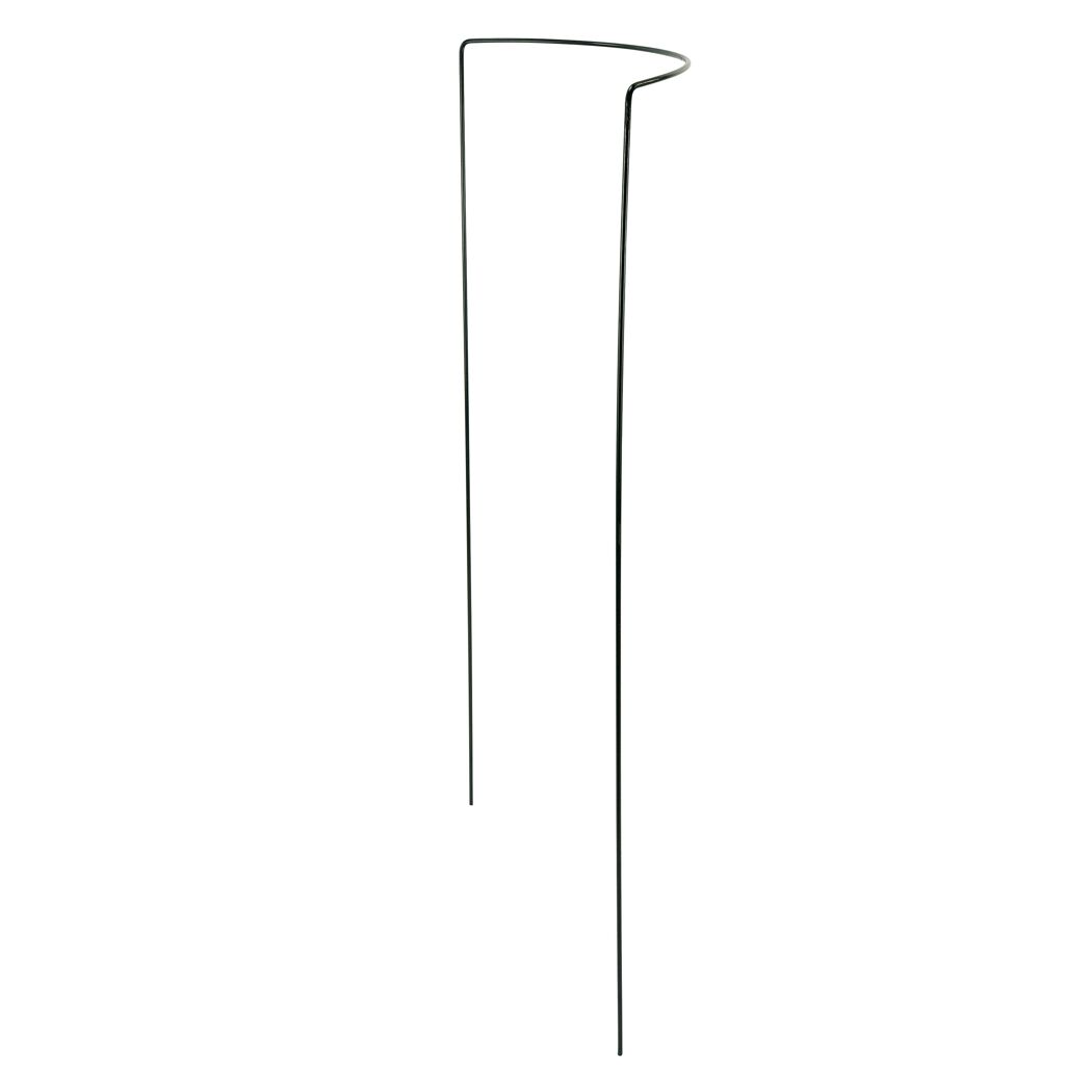 Strauchstütze Stahl beschichtet grün 100 x 40 cm