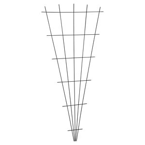 Rankspalier Stahl beschichtet grün 150 x 75 cm