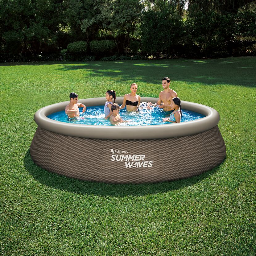 Fast-Set-Pool-Set 'Quick Up' Ø 396 x 84 cm mit Filtersystem