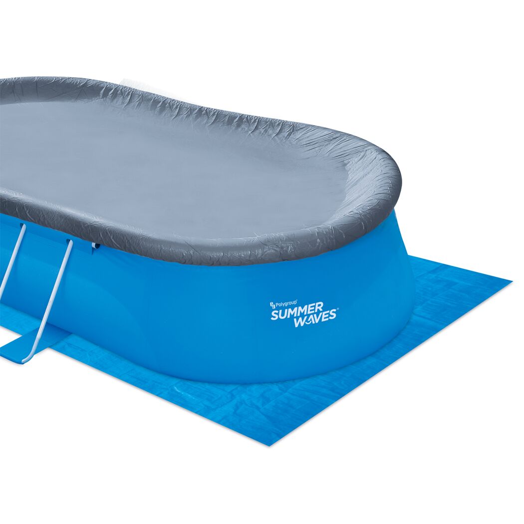 Fast-Set-Pool-Set 'Quick' 457 x 305 x 107 cm mit Einstiegsleiter und Filtersystem