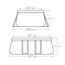 Fast-Set-Pool-Set 'Quick' 457 x 305 x 107 cm mit Einstiegsleiter und Filtersystem