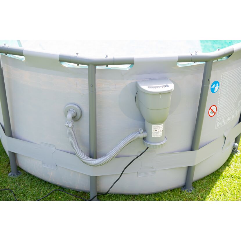 Frame-Pool-Set 'Active Frame' 300 x 200 x 84 cm mit Filterpumpe