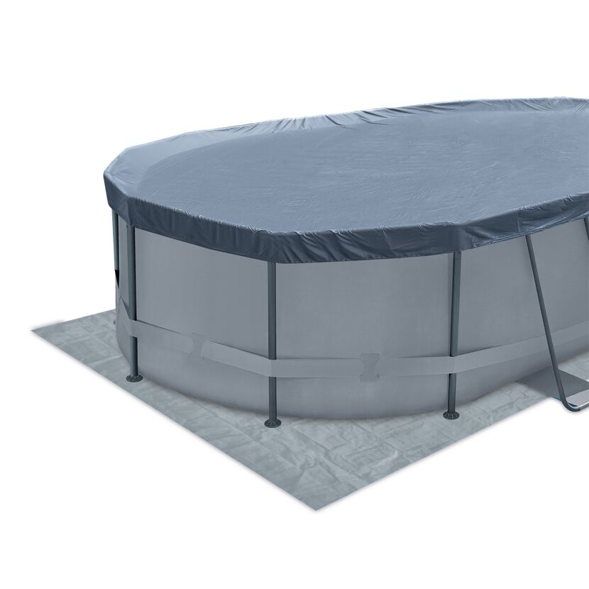 Frame-Pool-Set 'Active Frame' 488 x 305 x 107 cm mit Einstiegsleiter und Filterpumpe