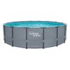 Frame-Pool-Set 'Elite' Ø 488 x 122 cm mit Einstiegsleiter und Filterpumpe
