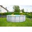 Frame-Pool-Set 'Elite Frame' Ø 549 x 132 cm mit Filterpumpe und Sicherheitsleiter