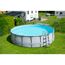 Frame-Pool-Set 'Elite Frame' Ø 549 x 132 cm mit Filterpumpe und Sicherheitsleiter