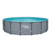 Frame-Pool-Set 'Elite Frame' Ø 549 x 132 cm mit Filterpumpe und Sicherheitsleiter