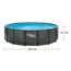 Aufstellpool 'Elite Frame' Rattan-Optik grau Ø 488 x 122 cm