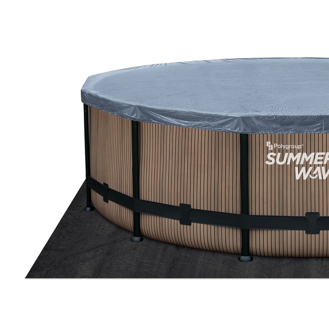 Frame-Pool-Set 'Elite Frame' Ø 488 x 122 cm mit Filterpumpe und Sicherheitsleiter
