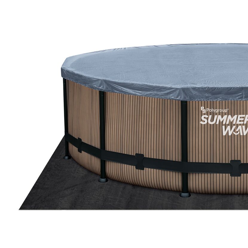 Frame-Pool-Set 'Elite Frame' Ø 488 x 122 cm mit Filterpumpe und Sicherheitsleiter