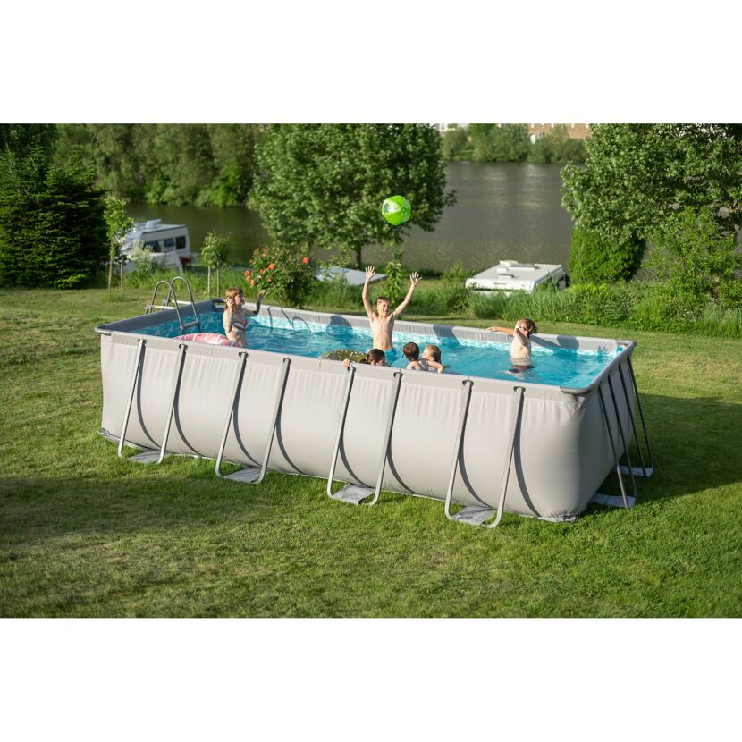 Frame-Pool-Set 'Elite' 549 x 274 x 132 cm mit Einstiegsleiter und Sandfilter