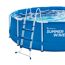 Pool-Sicherheitsleiter Stahl/Kunststoff 6 Stufen 64 x 91 cm