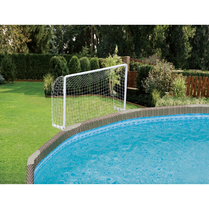 Pooltor 'Frame' mit Pool Zubehör weiß 110 x 20 x 95 cm