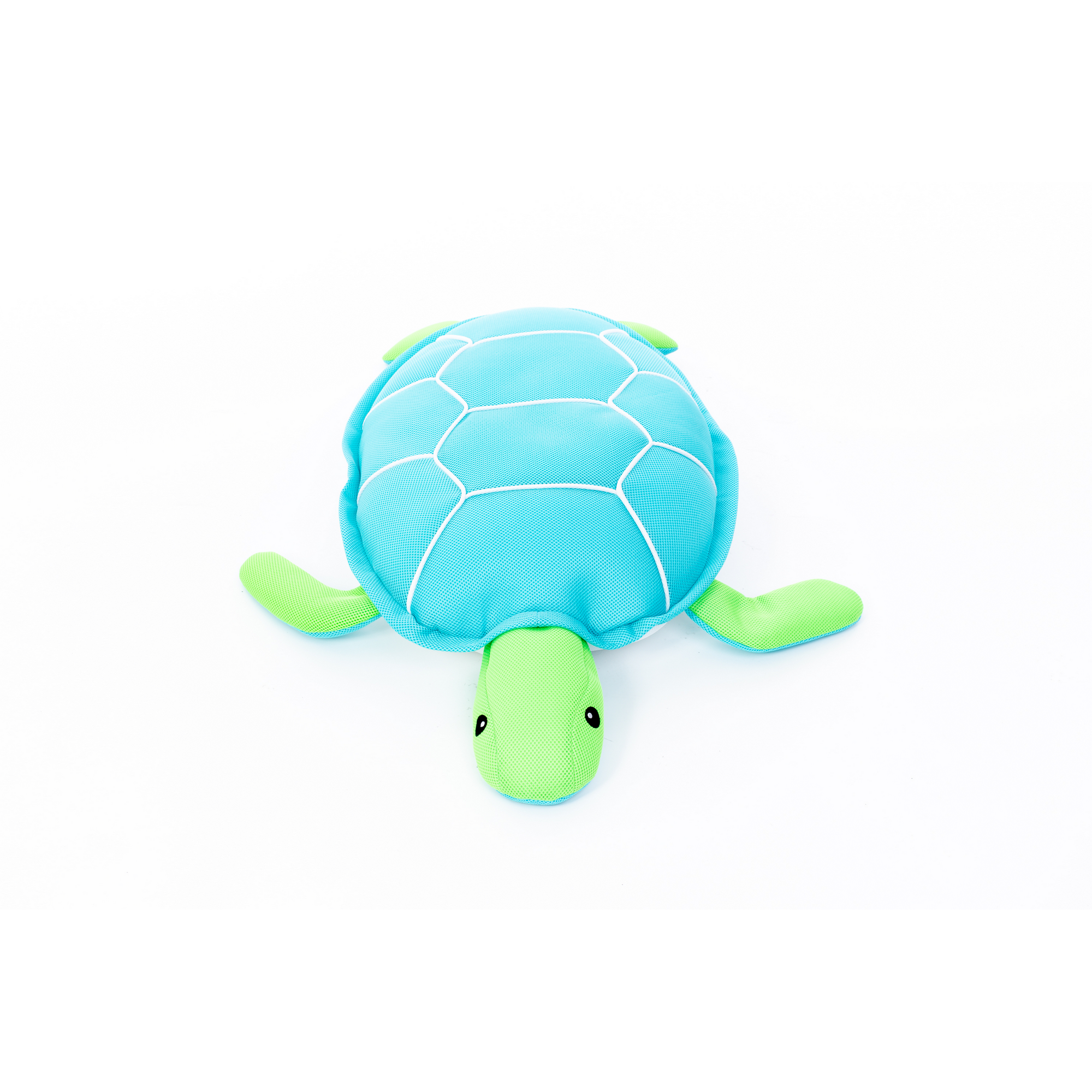 Schwimmtier 'Buddy Schildkröte' blau Textil 82 x 100 x 15 cm