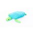 Schwimmtier 'Buddy Schildkröte' blau Textil 82 x 100 x 15 cm