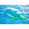 Schwimmtier 'Buddy Schildkröte' blau Textil 82 x 100 x 15 cm