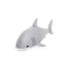 Schwimmtier 'Buddy Hai' grau Polyester 45 x 111 x 38 cm