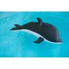 Schwimmtier 'Buddy Delfin' grau Textil 40 x 102 x 36 cm