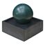 Wasserspiel 'Steni' petrol Kugel mit LED-Beleuchtung 50 x 50 x 53 cm
