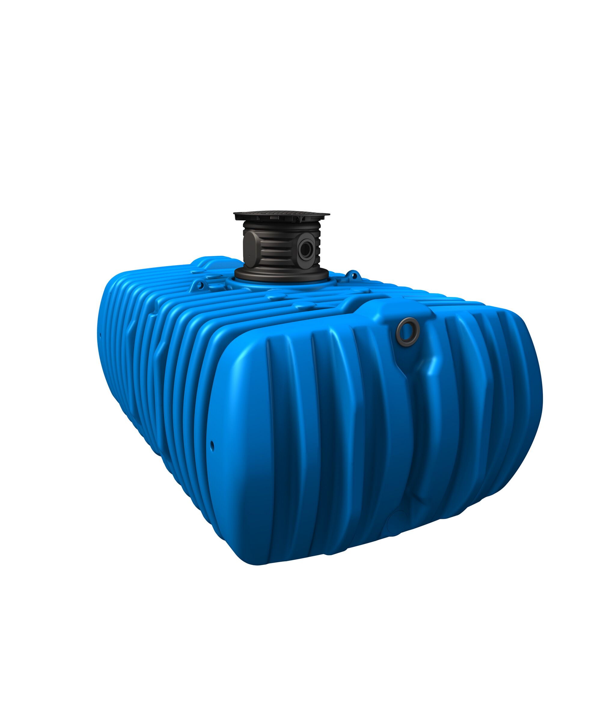 Blauer Flachtank Flat XL 14000 Liter