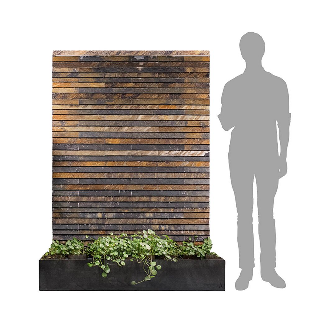 Wasserwand AVA WALL mit Pflanzen