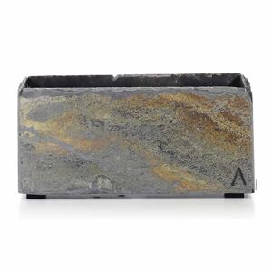 Pflanzkasten 'Jardi 28 Rusty' Schiefer rostfarben 28 x 13 x 13 cm