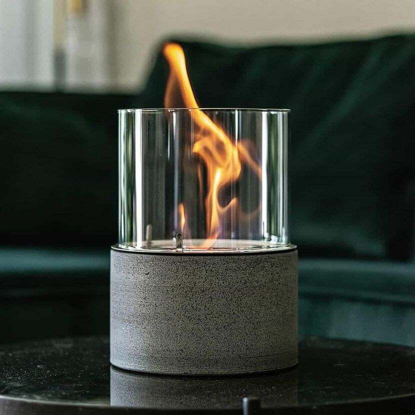 Dekofeuer mit Flamme