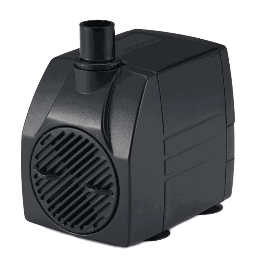 Schwarze Wasserpumpe