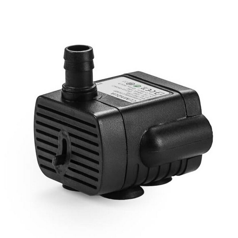 Schwarze Mini-USB-Pumpe