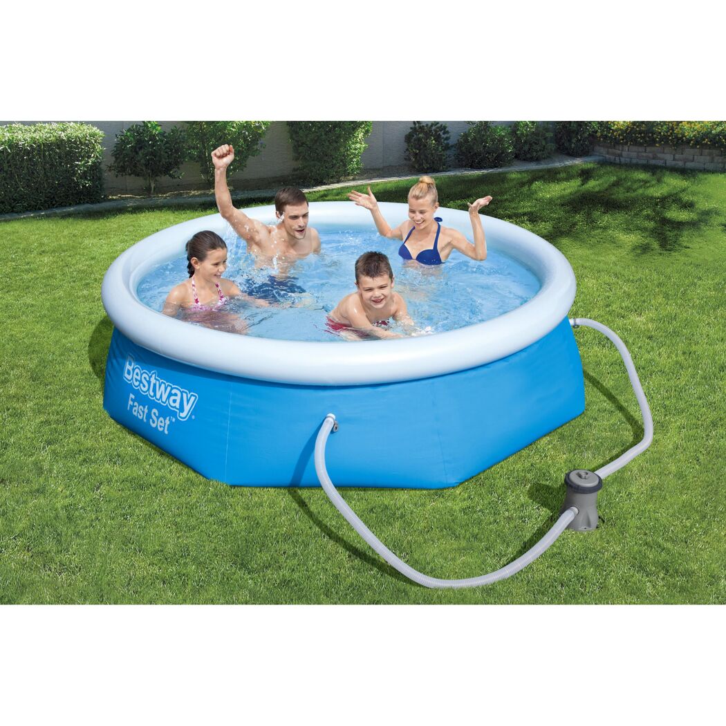 Fast Set-Pool 'Fast Set' Ø 244 x 66 cm mit Filterpumpe