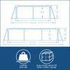 Frame-Pool 'Steel Pro' 259 x 170 x 61 cm