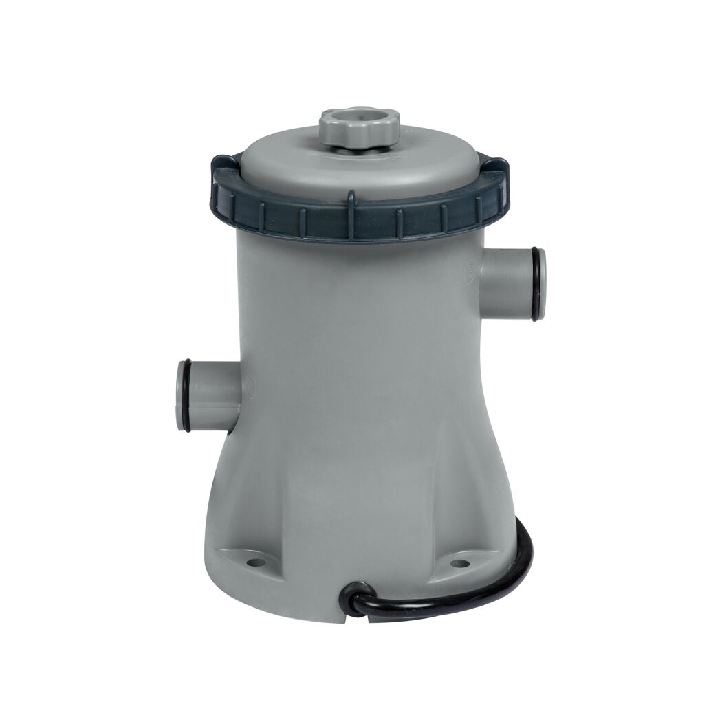 Grauer Poolfilter