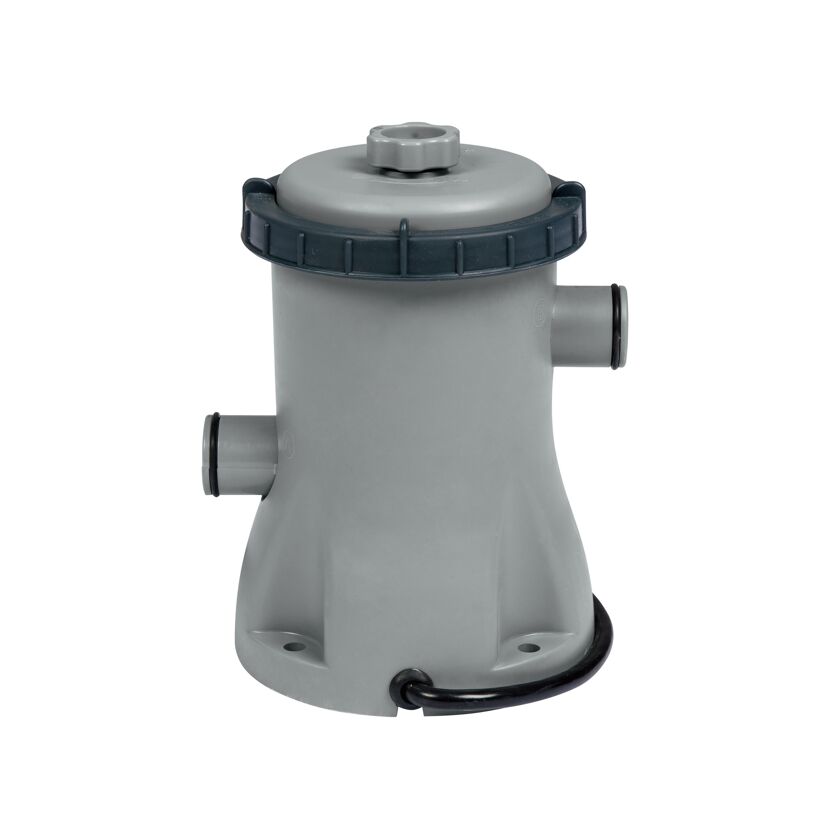 Grauer Poolfilter