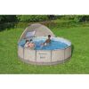 Frame-Pool 'Steel Pro MAX' Ø 396 x 107 cm mit Filterpumpe