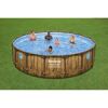 Frame-Pool 'Power Steel Swim Vista Series' Ø 488 x 122 cm mit Filterpumpe