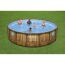 Frame-Pool 'Power Steel Swim Vista Series' Ø 488 x 122 cm mit Filterpumpe