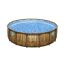 Frame-Pool 'Power Steel Swim Vista Series' Ø 488 x 122 cm mit Filterpumpe