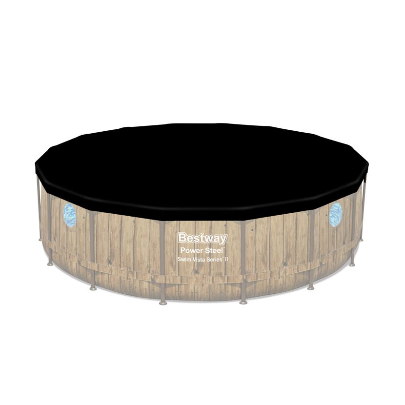 Frame-Pool 'Power Steel Swim Vista Series' Ø 488 x 122 cm mit Filterpumpe