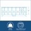 Frame-Pool 'Power Steel Swim Vista Series' Ø 488 x 122 cm mit Filterpumpe