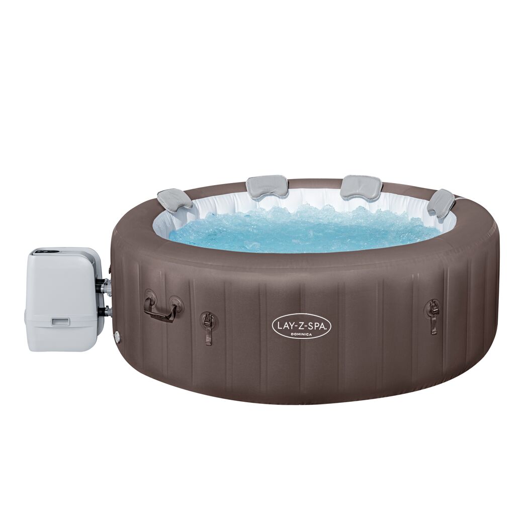 Whirlpool 'LAY-Z-SPA® Dominica HydroJet™' braun/weiß Ø 196 x 71 cm