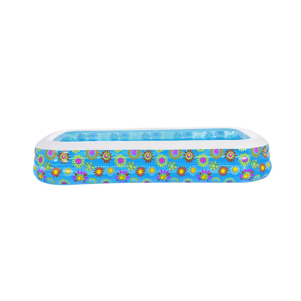 Fast Set-Pool 'Family Pool Funky Floral' 305 x 183 x 56 cm