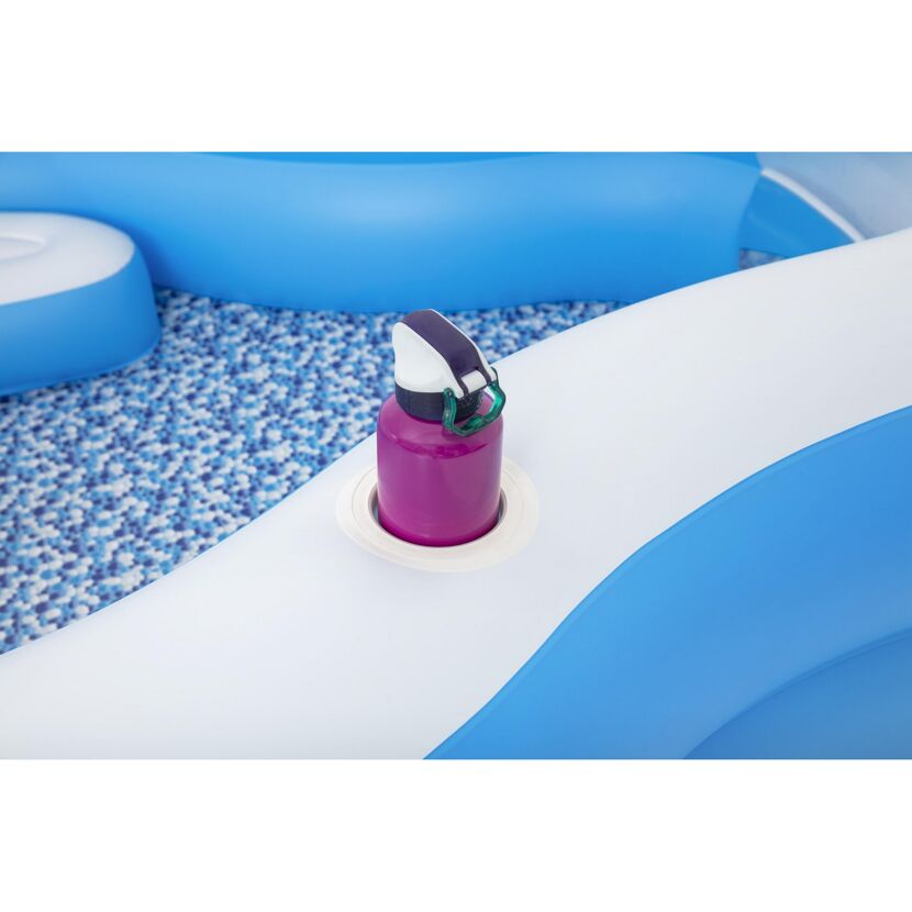 Fast Set-Pool 'Family Pool Splash View' 270 x 198 x 51 cm mit Seitenfenster
