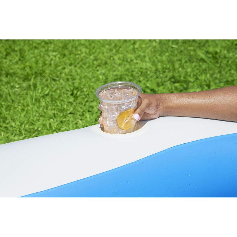Fast Set-Pool 'Family Pool Splash View' 270 x 198 x 51 cm mit Seitenfenster